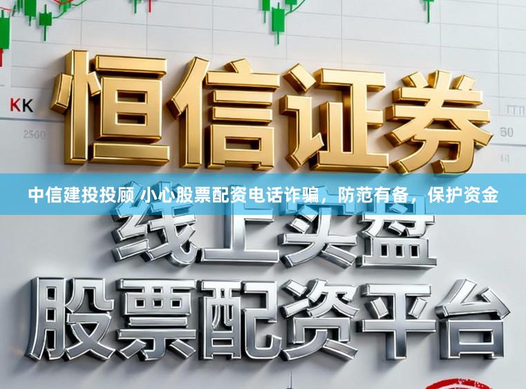 中信建投投顾 小心股票配资电话诈骗，防范有备，保护资金
